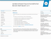 Tablet Screenshot of bayern.verband-mdh.de