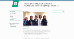 Desktop Screenshot of m-v.verband-mdh.de